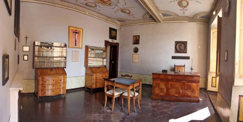 Le stanze di Giacomo Leopardi.