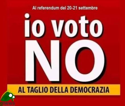 Referendum 20-21 settembre 2020. Perchè NO.